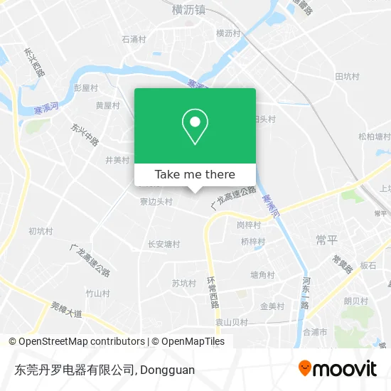 东莞丹罗电器有限公司 map