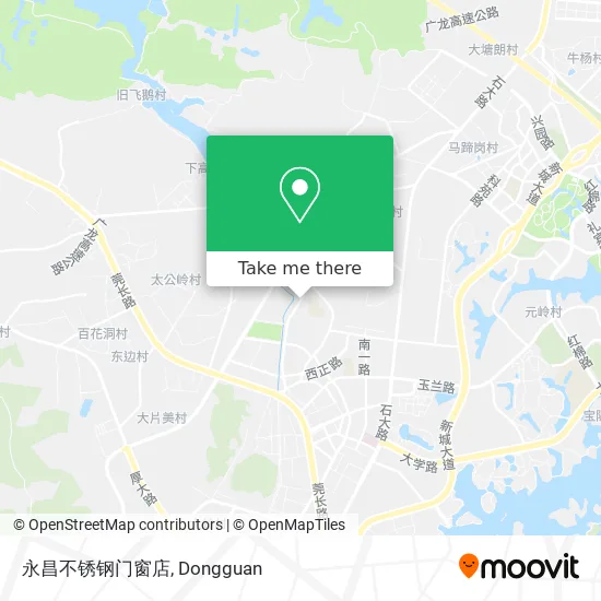 永昌不锈钢门窗店 map