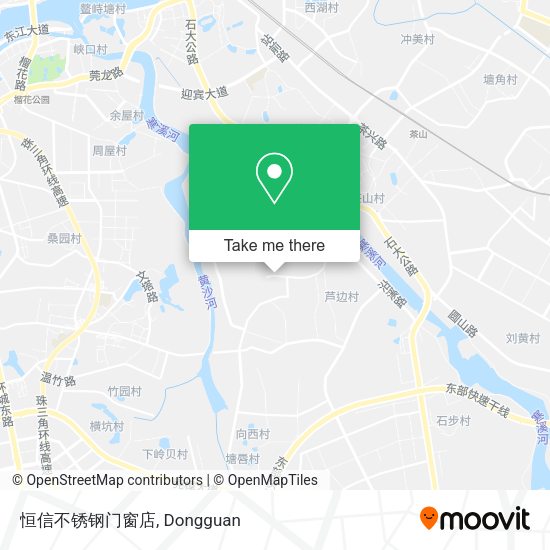 恒信不锈钢门窗店 map