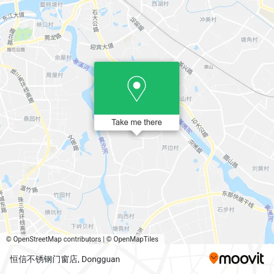 恒信不锈钢门窗店 map