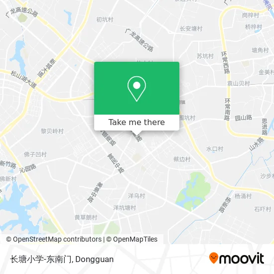 长塘小学-东南门 map