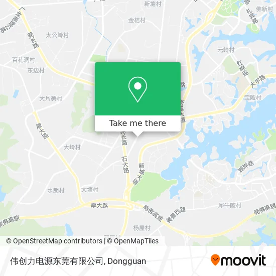伟创力电源东莞有限公司 map