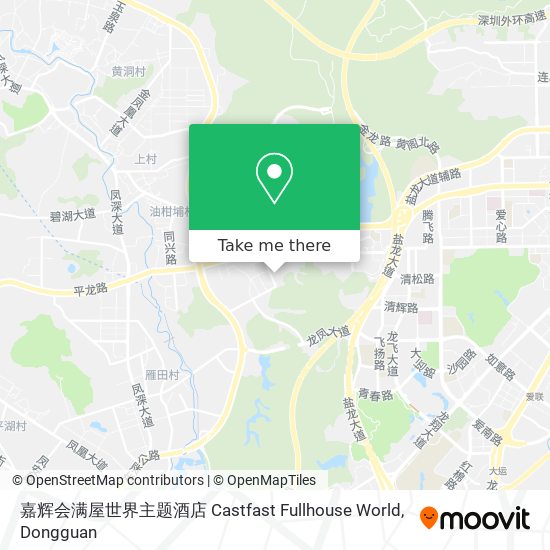嘉辉会满屋世界主题酒店 Castfast Fullhouse World map
