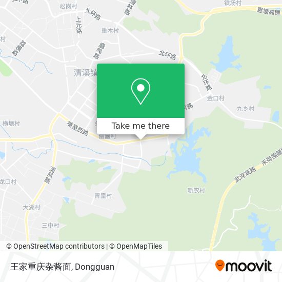 王家重庆杂酱面 map