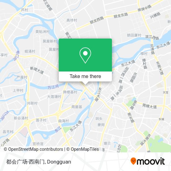 都会广场-西南门 map