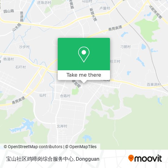 宝山社区鸡啼岗综合服务中心 map