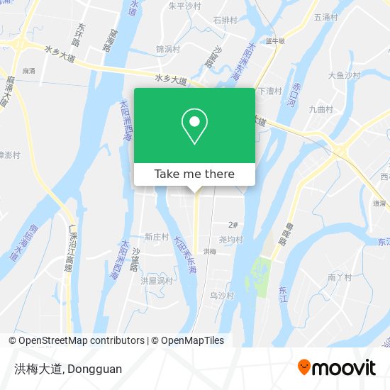 洪梅大道 map