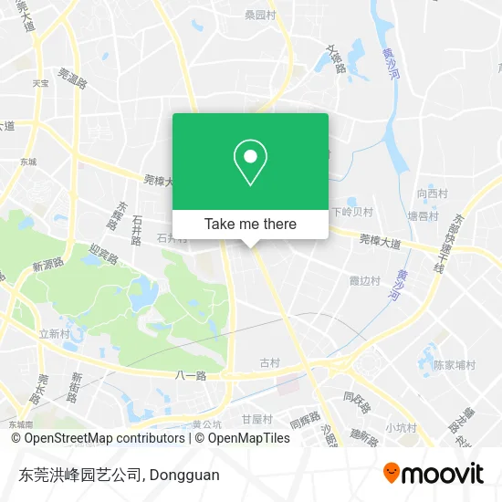 东莞洪峰园艺公司 map