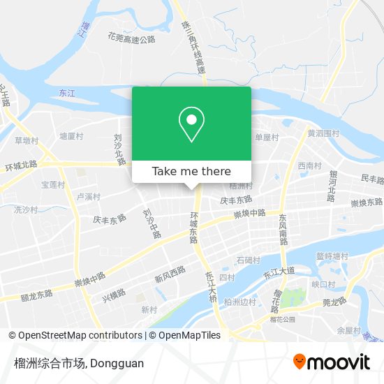 榴洲综合市场 map