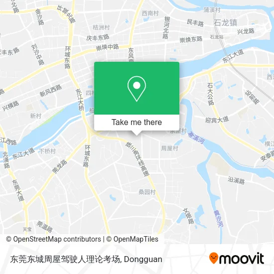 东莞东城周屋驾驶人理论考场 map