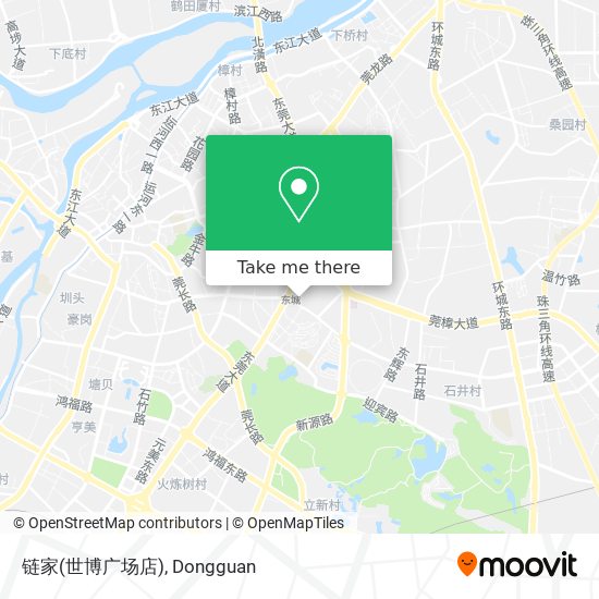 链家(世博广场店) map