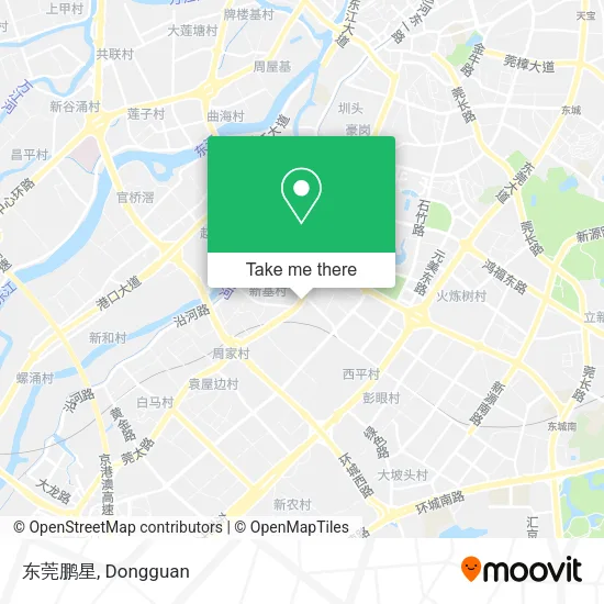 东莞鹏星 map