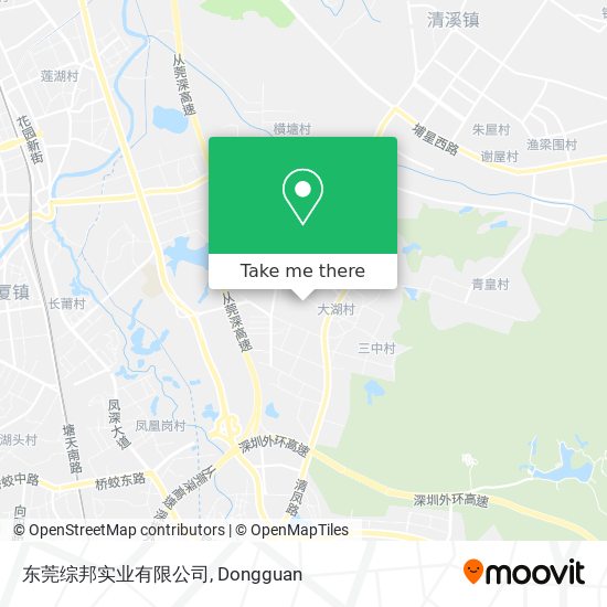 东莞综邦实业有限公司 map