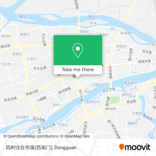 四村综合市场(西南门) map