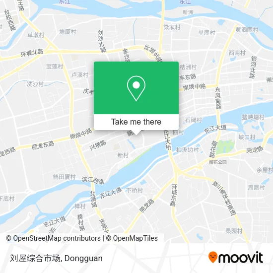 刘屋综合市场 map
