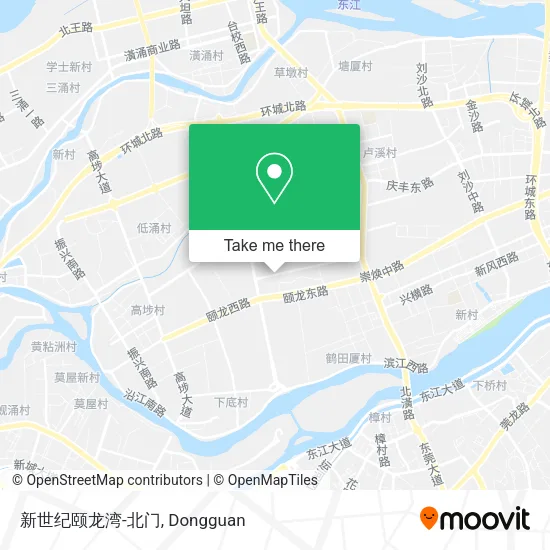新世纪颐龙湾-北门 map