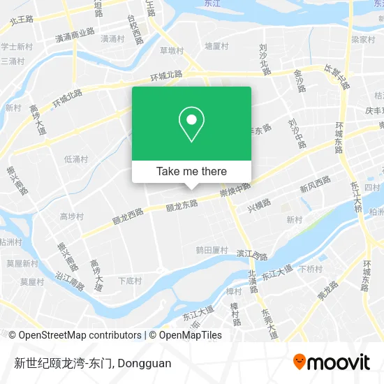 新世纪颐龙湾-东门 map