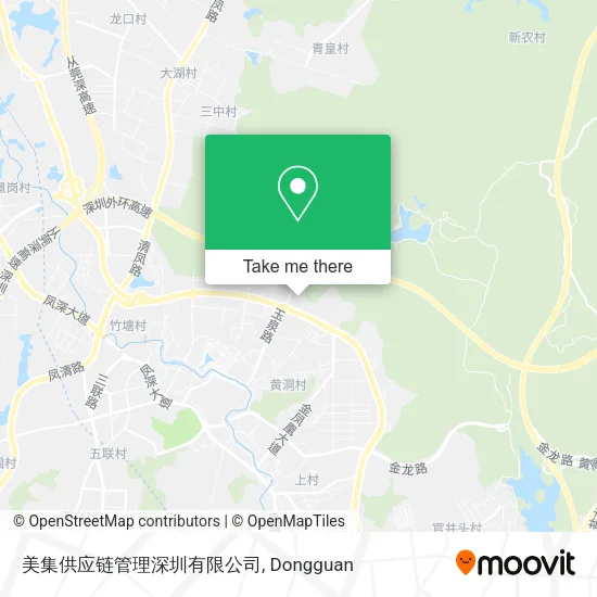 美集供应链管理深圳有限公司 map