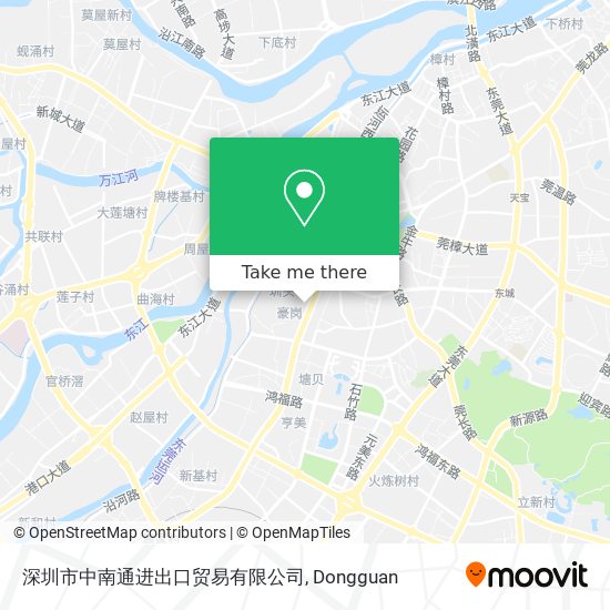 深圳市中南通进出口贸易有限公司 map