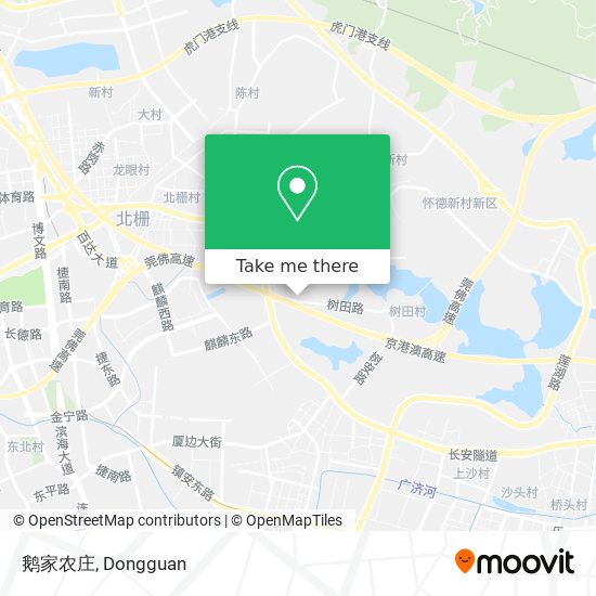 鹅家农庄 map