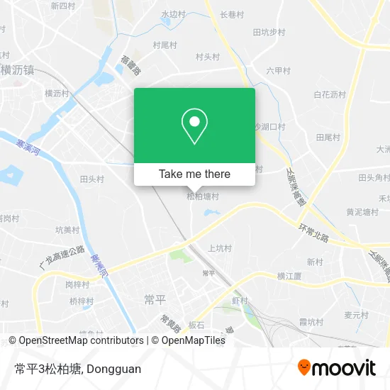 常平3松柏塘 map