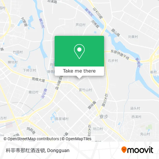 科菲蒂那红酒连锁 map