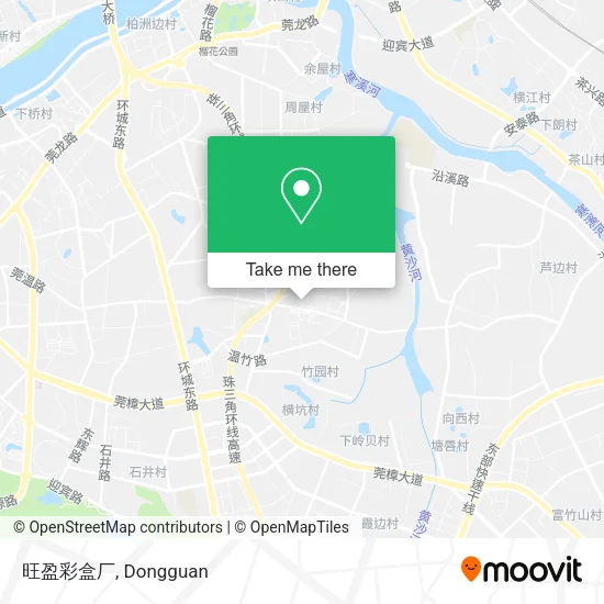 旺盈彩盒厂 map