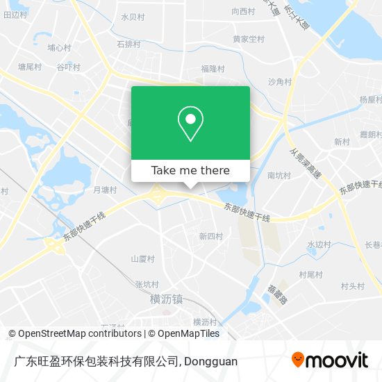 广东旺盈环保包装科技有限公司 map