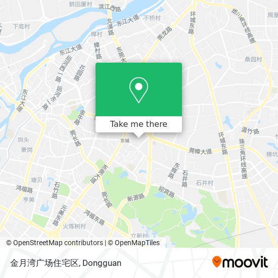 金月湾广场住宅区 map