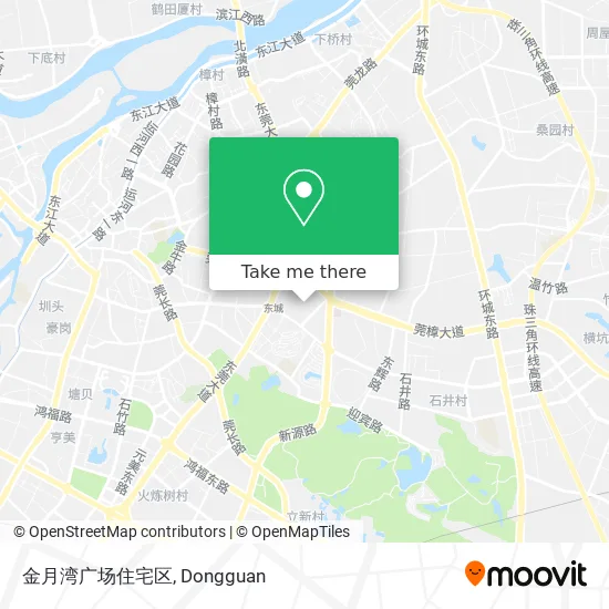 金月湾广场住宅区 map