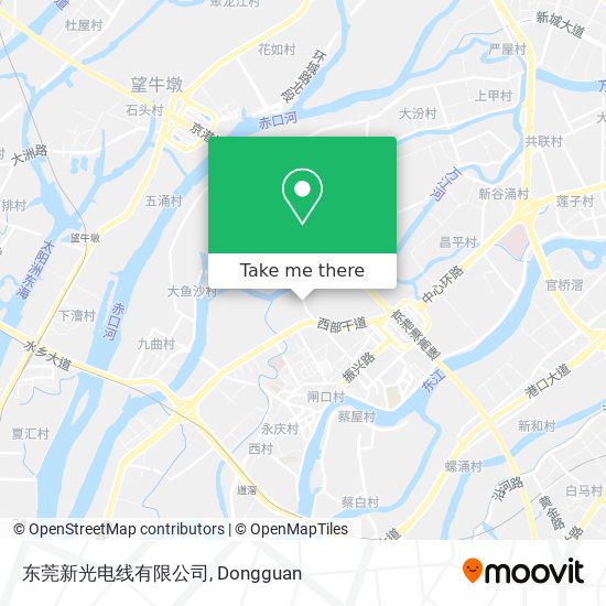 东莞新光电线有限公司 map