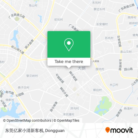 东莞亿家小清新客栈 map