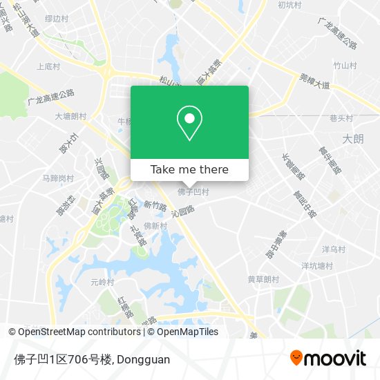 佛子凹1区706号楼 map