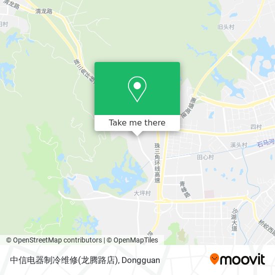 中信电器制冷维修(龙腾路店) map