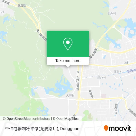中信电器制冷维修(龙腾路店) map