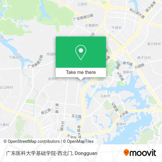广东医科大学基础学院-西北门 map
