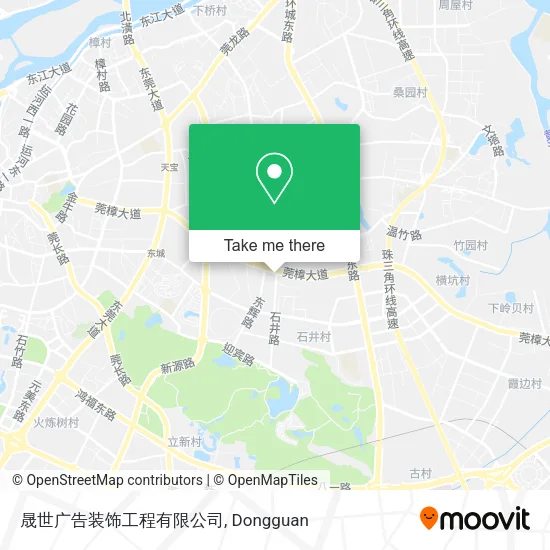 晟世广告装饰工程有限公司 map