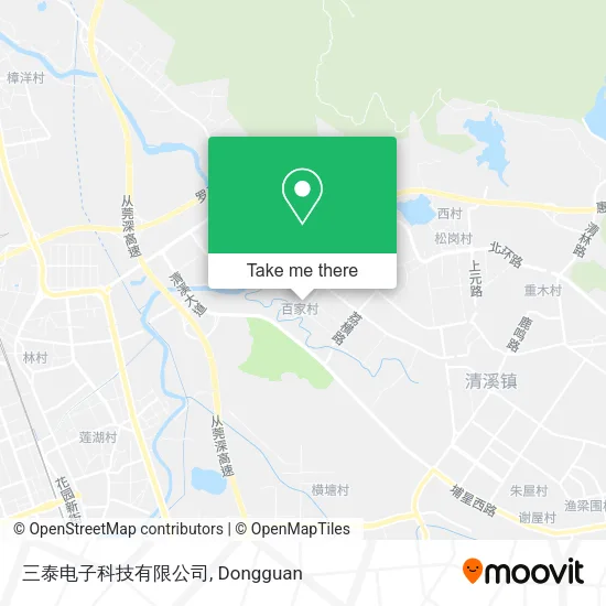 三泰电子科技有限公司 map