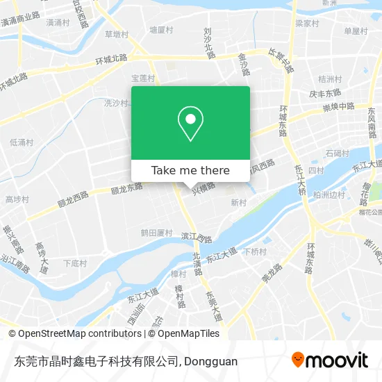 东莞市晶时鑫电子科技有限公司 map