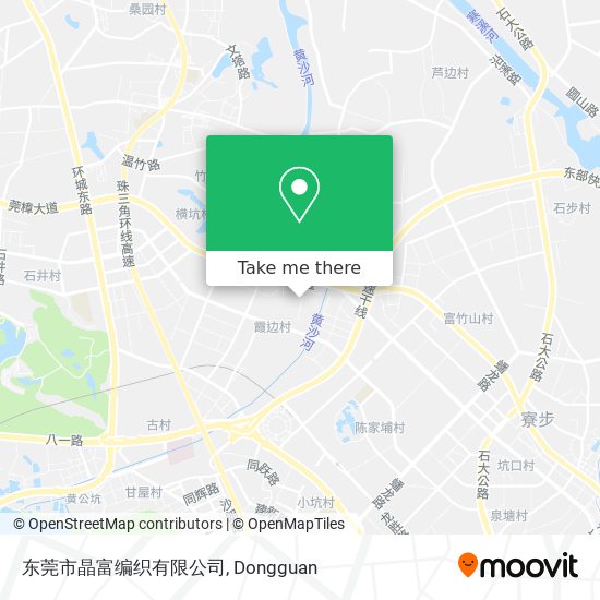 东莞市晶富编织有限公司 map