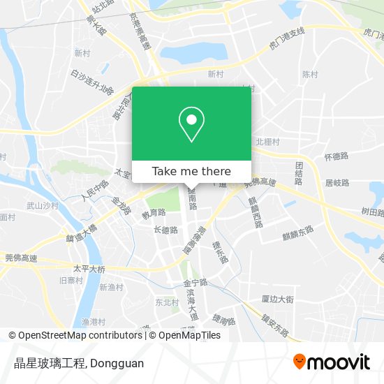 晶星玻璃工程 map