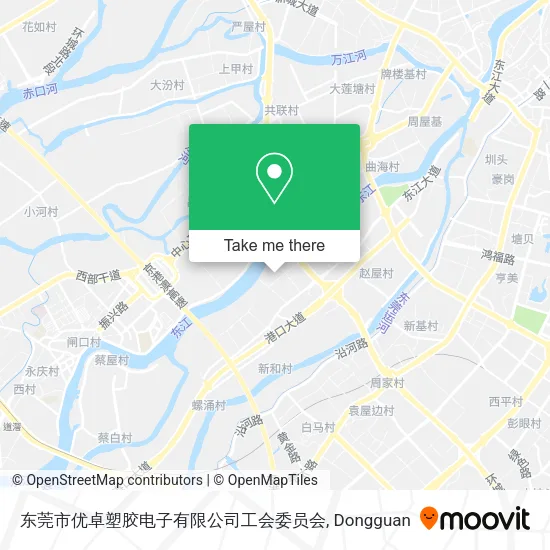 东莞市优卓塑胶电子有限公司工会委员会 map