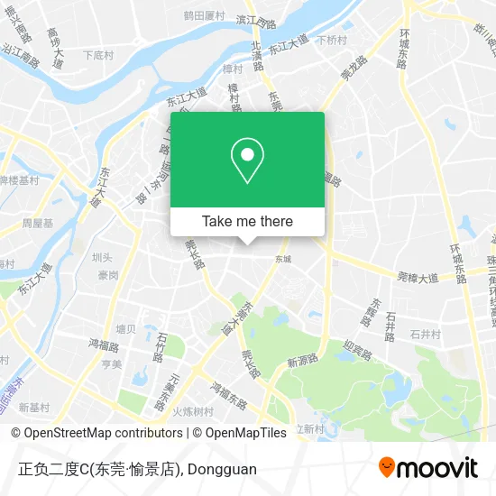正负二度C(东莞·愉景店) map