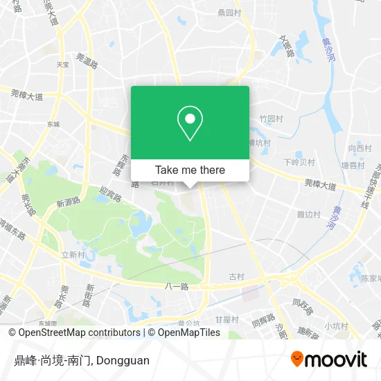 鼎峰·尚境-南门 map