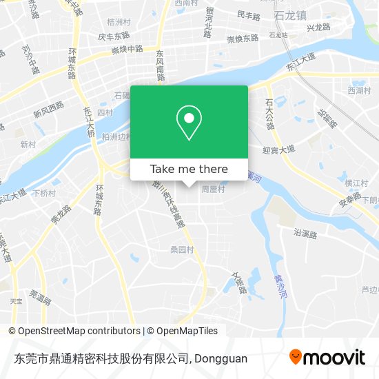 东莞市鼎通精密科技股份有限公司 map