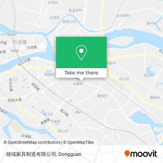 领域家具制造有限公司 map