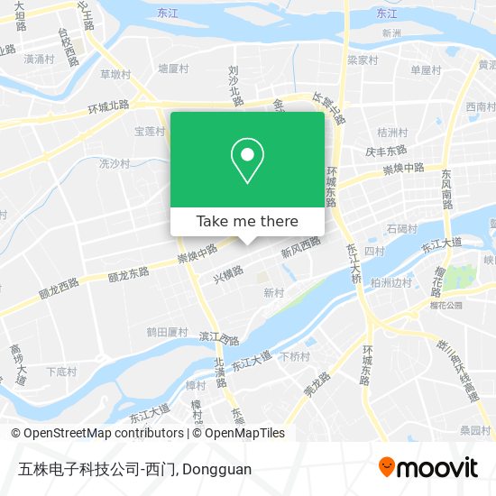 五株电子科技公司-西门 map