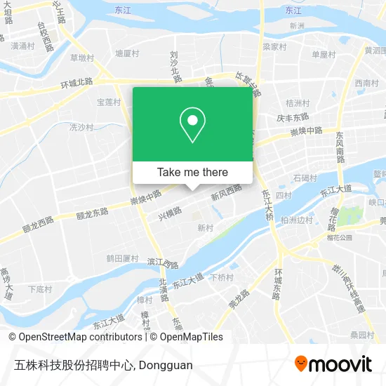 五株科技股份招聘中心 map