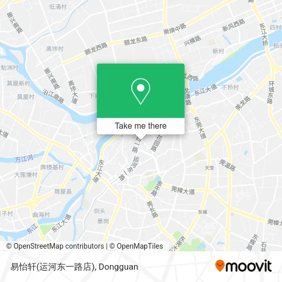 易怡轩(运河东一路店) map