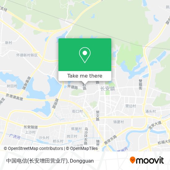 中国电信(长安增田营业厅) map
